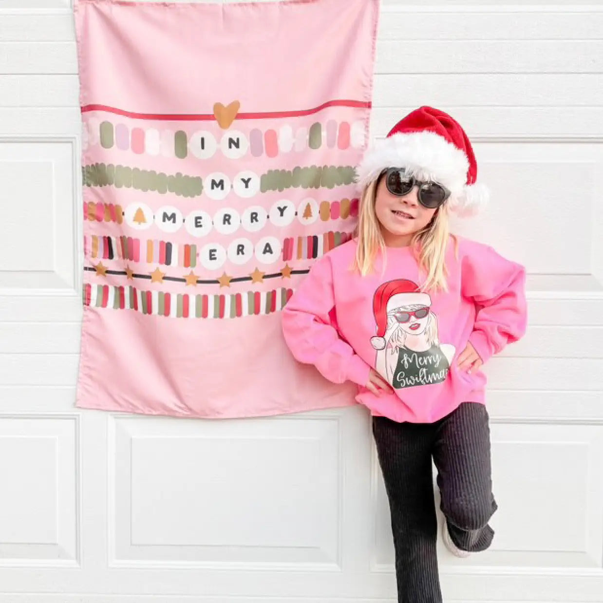 In My Merry Era Banner - Kids Christmas Decor