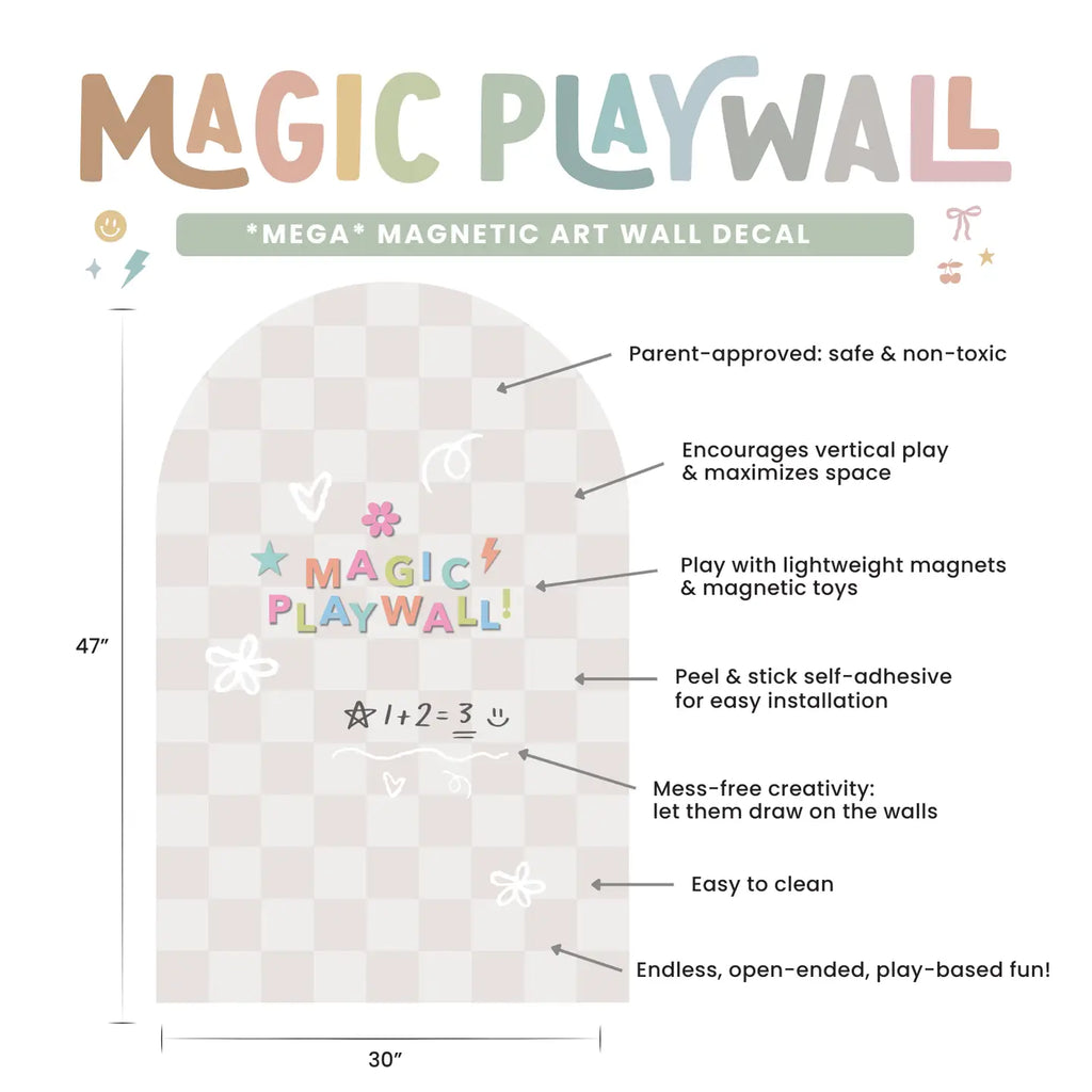 Mega Magic Playwall - Limited Checkered Edition