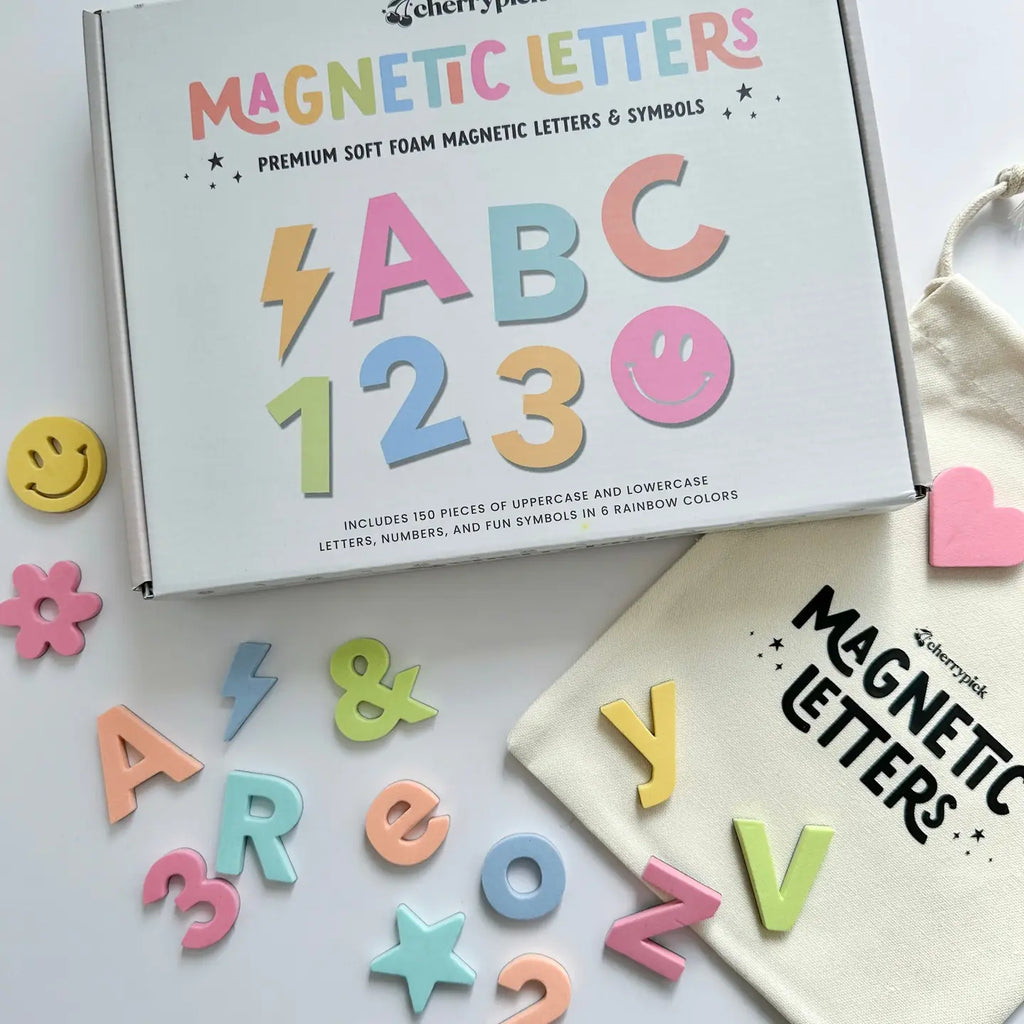 Soft Foam Magnetic Letters & Symbols 150pc Set